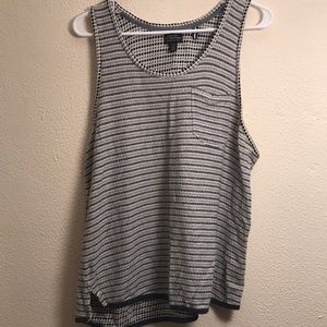 Blue-White-Gray tank